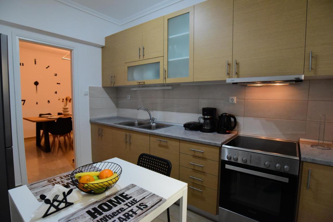 Urban Kalamitsa Beach Appartment Kavala Bagian luar foto