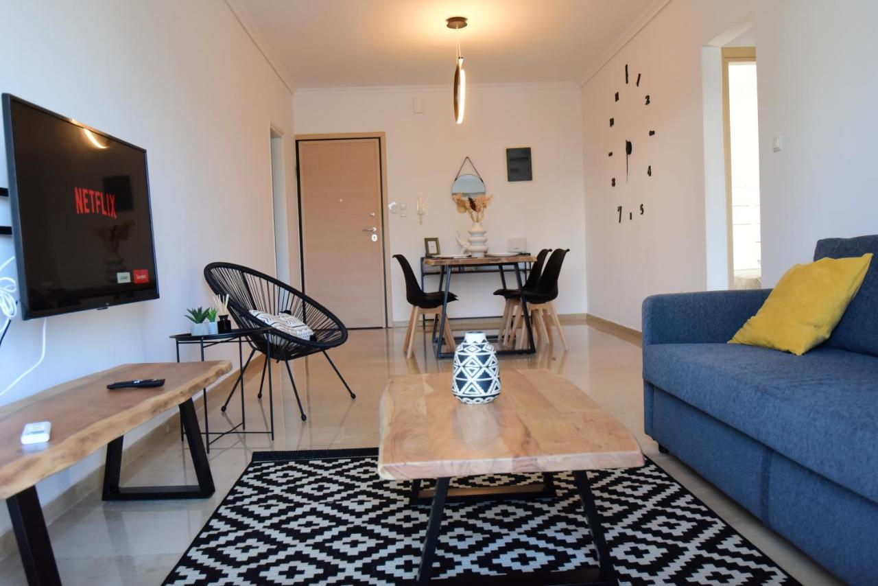 Urban Kalamitsa Beach Appartment Kavala Bagian luar foto