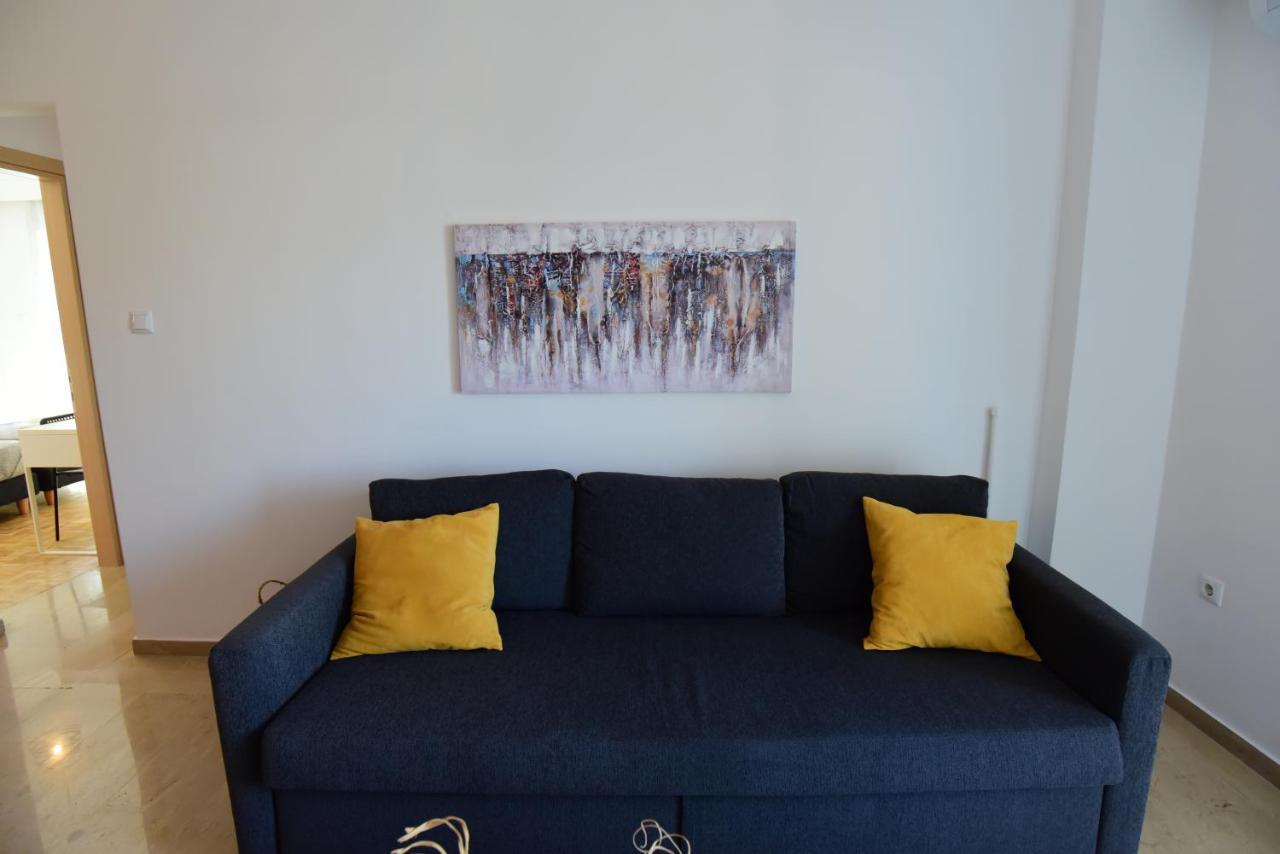 Urban Kalamitsa Beach Appartment Kavala Bagian luar foto