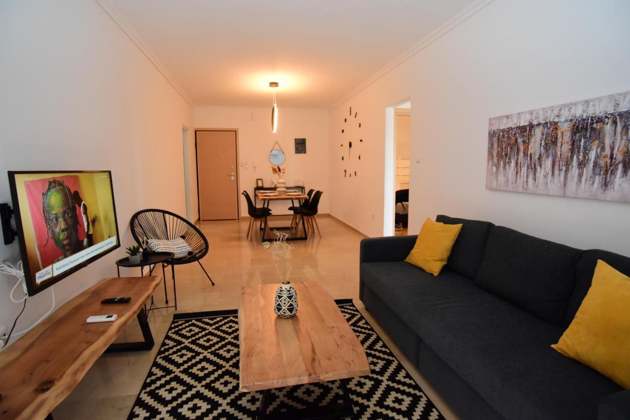 Urban Kalamitsa Beach Appartment Kavala Bagian luar foto