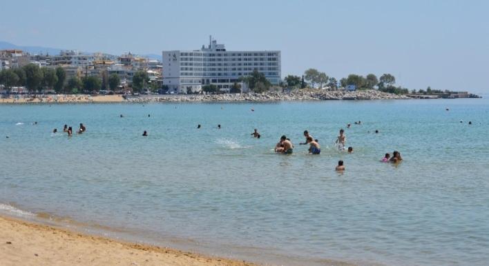 Urban Kalamitsa Beach Appartment Kavala Bagian luar foto