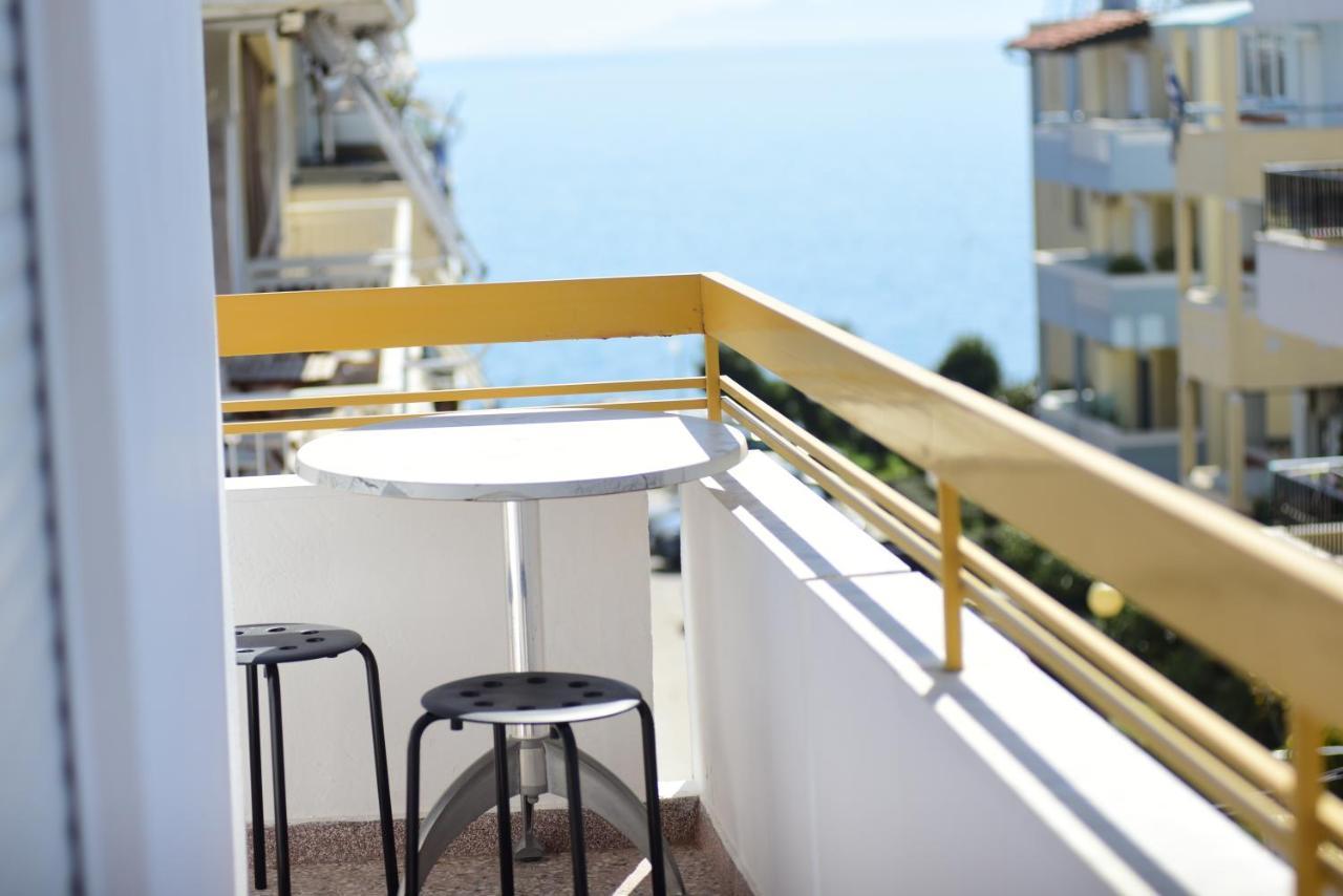 Urban Kalamitsa Beach Appartment Kavala Bagian luar foto
